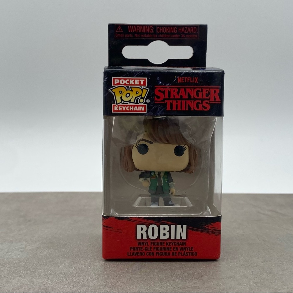 Funko Pocket Pop Stranger Things Robin Keychain 1 Inch Gifts Stocking Stuffers